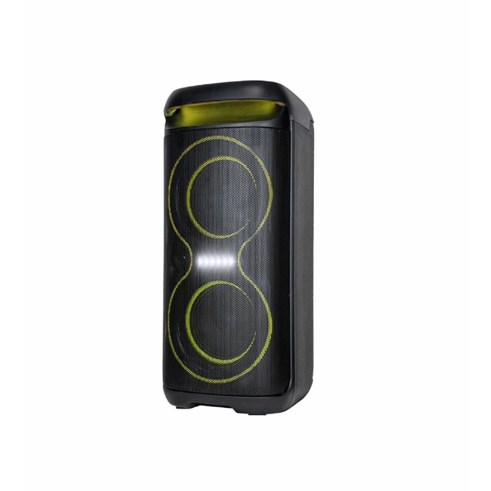 Hepu HP954 Şarjlı Taşınabilir Bluetooth Parti Hoparlörü 6.5 inc*2 40W Bluetooth Parti Ses Sistemi