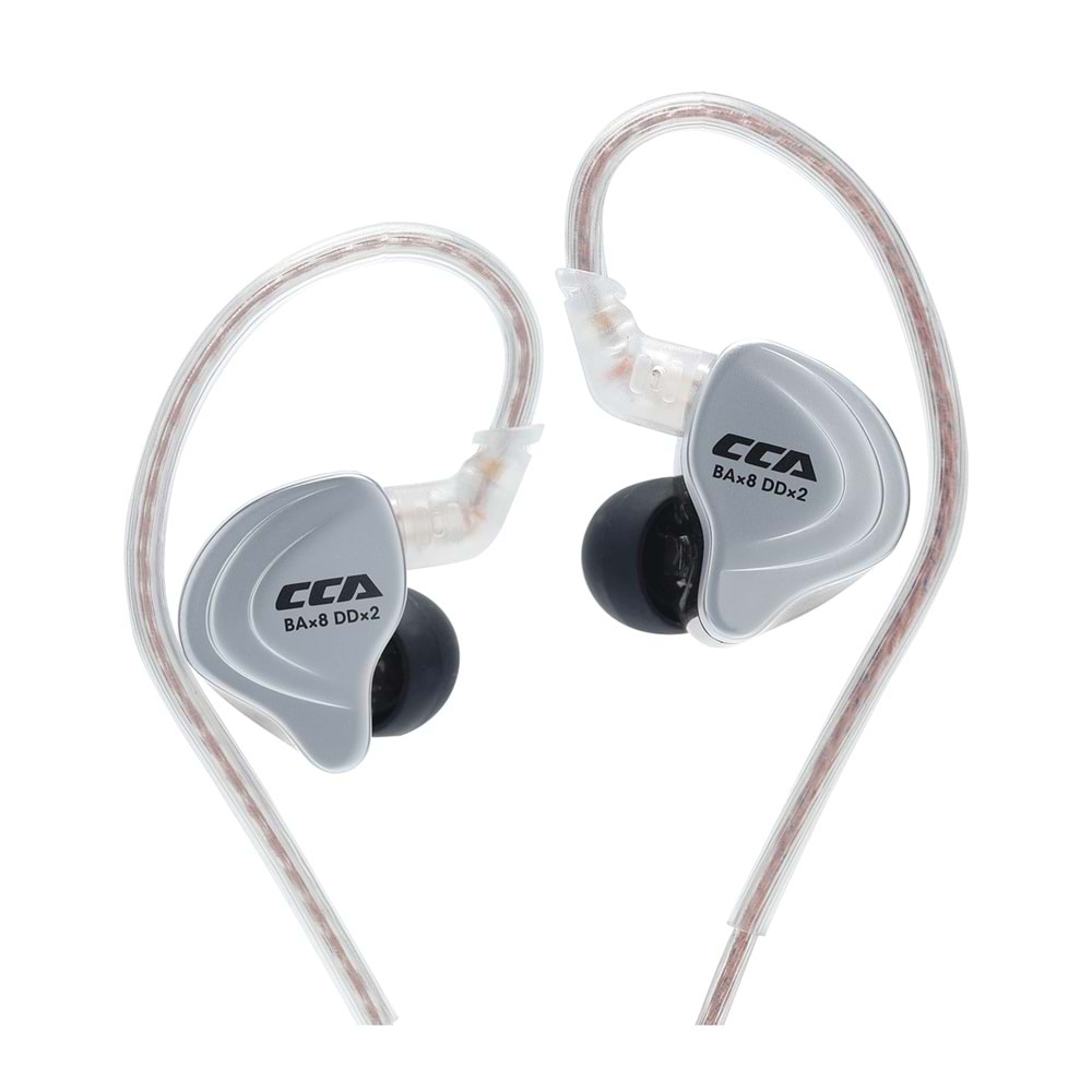 CCA C10 In-Ear Monitor Kulak İçi Kulaklık (Siyah-Black)