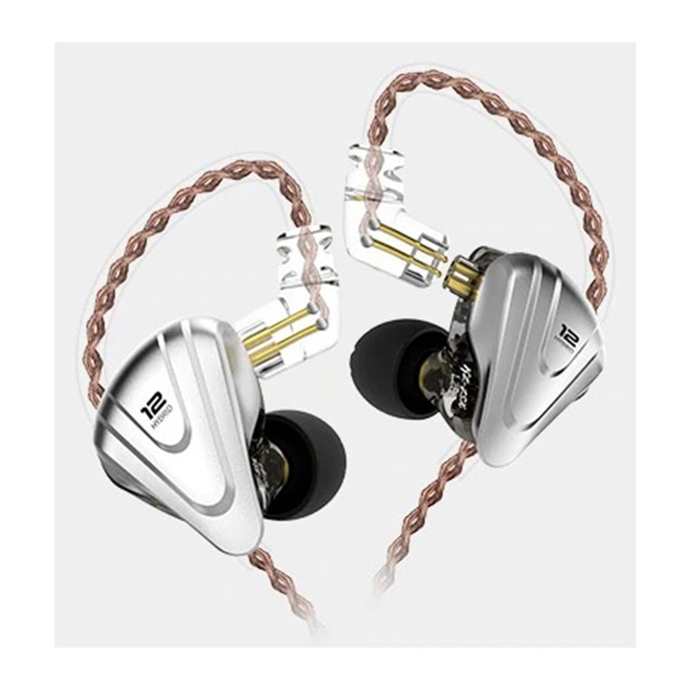 KZ ZSX In-Ear Monitör Kulak İçi Kulaklık (Siyah-Black)