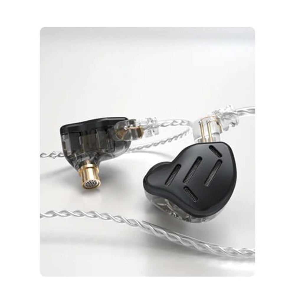 KZ ZAX In-Ear Monitör Kulak İçi Kulaklık (Siyah-Black)
