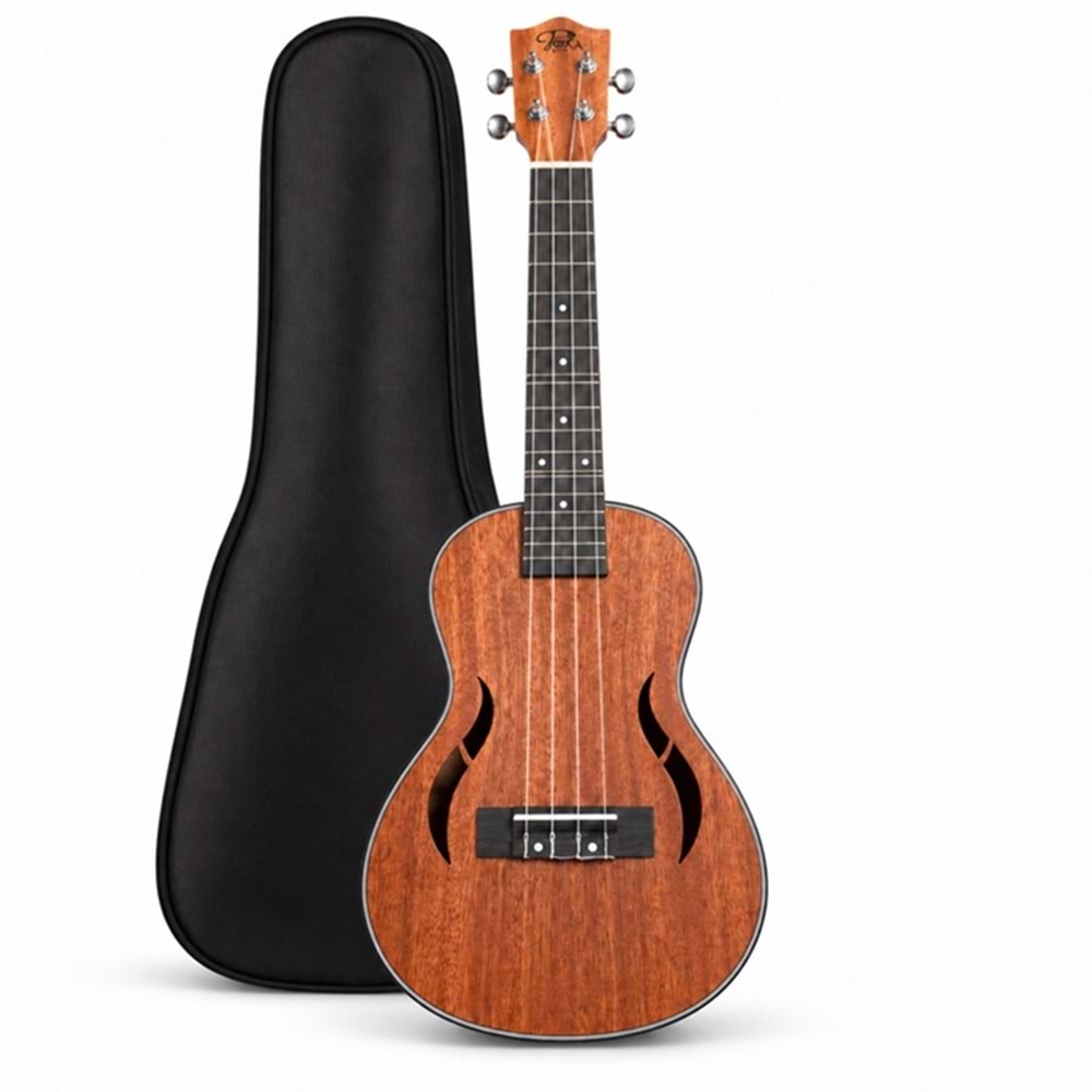 Puka 23 F-Hole Concert Maun Profesyonel Ukulele
