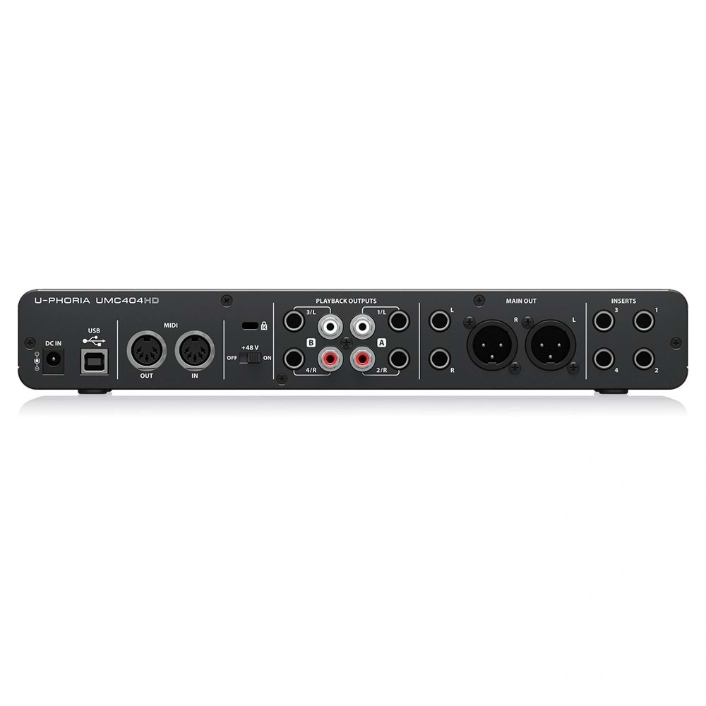 BEHRINGER UMC404HD 4x4 24-Bit/192 kHz USB Ses Kartı