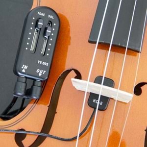 Violin Pickup KQ-2 Keman Gitar Saz Ud Manyetik