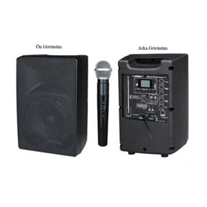 D-Sound Max-06Pa Taşınabilir Şarjlı Hoparlör