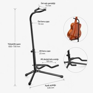 Tower Gs-1 Gitar Standı Sehpası