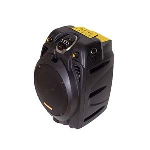 D-Sound Pa-065 130W Siyah Amfi Taşınabilir Şarjlı Hoparlör