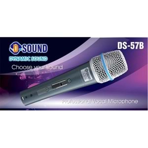 Dynamic Kablolu Mikrofon D-Sound Ds-57B