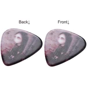 Alice Ap-10R2 İki Taraflı Baskılı Renkli Gitar Pena Kapaklı