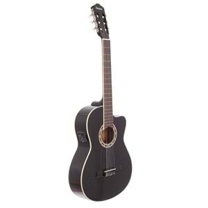 Carissa Cg-160Ce Bk (Siyah Renk)Elektro Klasik Gitar