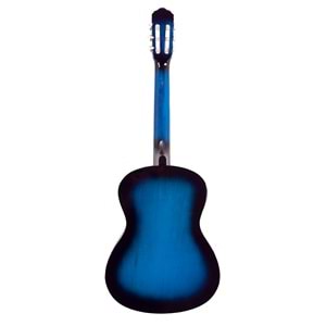 Madrid Mcg-125 Bls-Mavi Siyah 39 Klasik Gitar Tam Boy