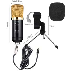 Oxid Bm-700 Echo 35Mm Jack Condenser Mikrofon