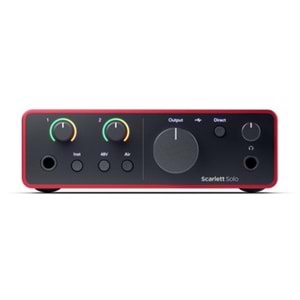 Focusrite Scarlett Solo Gen 4 Ses Kartı (MOSC0032)
