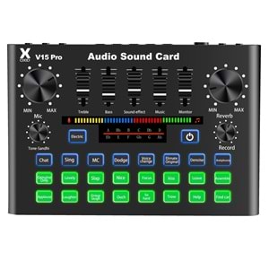 Oxid V15 Pro Podcast Youtuber Ses Kartı