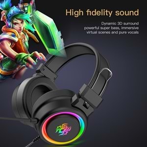 Oynar Başlıklı Oyuncu Kulaklığı 6010