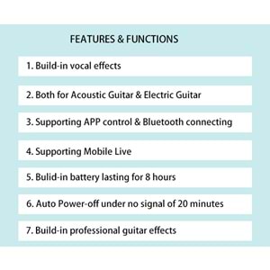 Odak X5 15W Musical İnstruments Guitar Amplifier