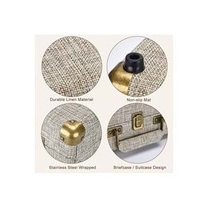 Record Master Retro Pikap – Bluetooth Özellikli – Özel Kumaş Kaplama – Tüm Plakları Çalabilme