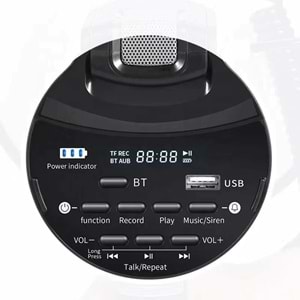 NOTEL 106U Bluetoothlu Megafon 80W
