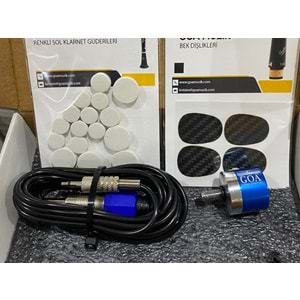 Goa Klarnet Mikrofonu Volümlü Set