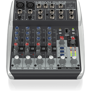 Behringer QX602MP3 6 Kanal Mp3'lü Mikser