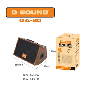 GA-20 Taşınabilir Şarjlı Hoparlör