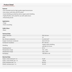 ROXTONE MC02 STEREO MİK.KABLOSU