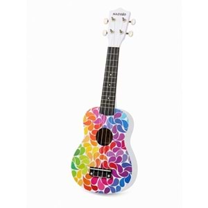 Madrid Ukulele Decal MU-21-11Flower