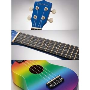 Madrid Ukulele Decal MU-21-13Colorful