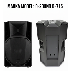 D-Sound DS-715 Boş Plastik Kasa