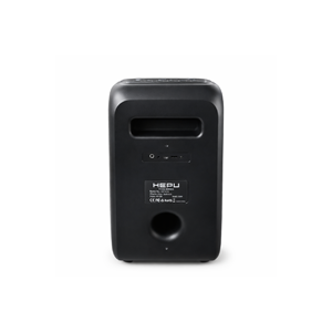 Hepu HP978 Şarjlı Taşınabilir Bluetooth Parti Hoparlörü 30W RMS Güçlü Ses, Çift 6 İnç Hoparlör, Mikrofon ve Enstrüman Girişli Taşınabilir Ses Sistemi