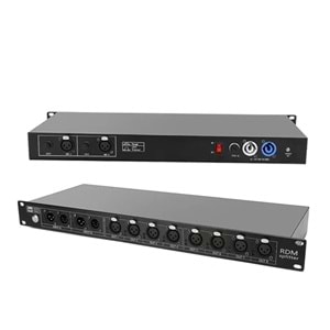 Dmx512 RDM DMX sinyal 8 kanal Splitter