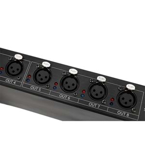 Dmx512 RDM DMX sinyal 8 kanal Splitter