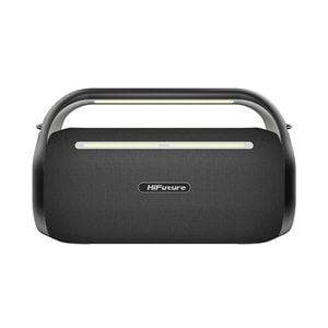 HiFuture MusicBox 100 Kablosuz Karaoke Hoparlör 70W Çift Mikrofon Bluetooth 5.0 Siyah
