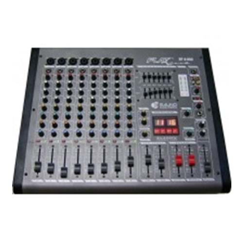 Saund Flat 8 Kanal 800 W Power Mixer