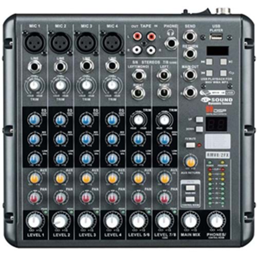 D-Sound Rmv8/2Fx Deck Mixer