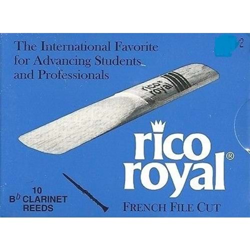 Rico Royal Kamış No 2 Eb Klarnet Kutu