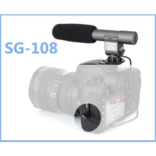 Shenggu Sg-108 Condenser Kamera Mikrofonu