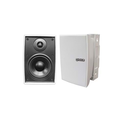 G-Voice Wall Speaker 513T Beyaz Trafolu
