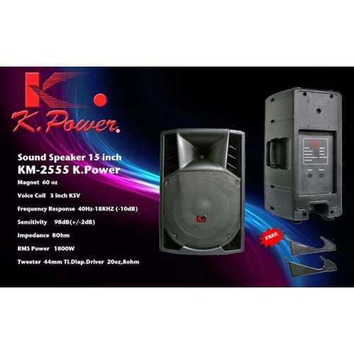 Km2555 15 Pasif Hoparlör