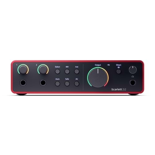Focusrite Scarlett 2i2 Gen 4 Ses Kartı (MOSC0033)