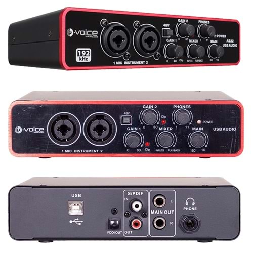 D-Voice Ab22Usb Box Ses Kartı