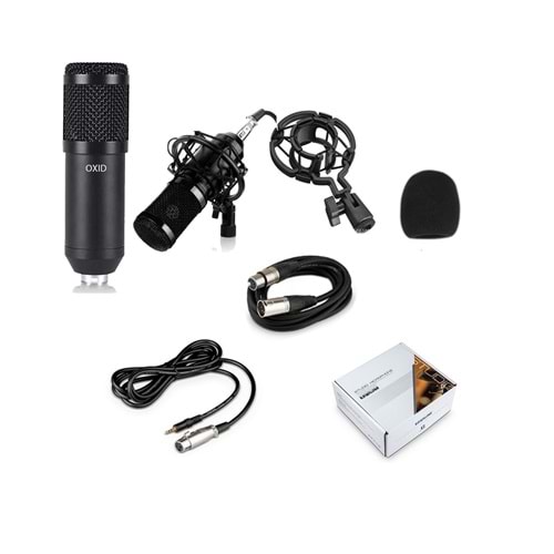 Oxid Cm-240X Black Condenser Mikrofon