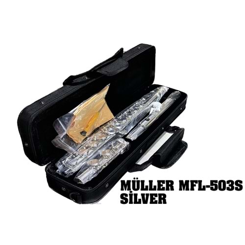 Müller Mfl-503S Yan Flüt Gümüş Kaplama