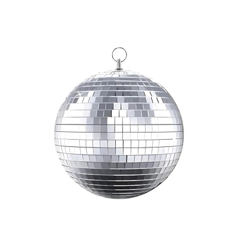 Aynalı Küre Disko Topu 12 Cm