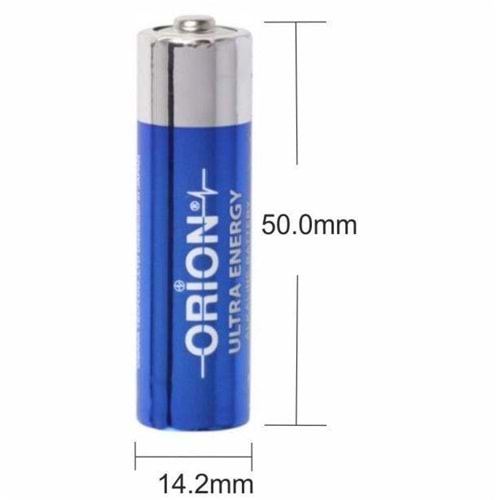 Orion Alkalin Lr6 Aa Kalem Pil Adet Pil