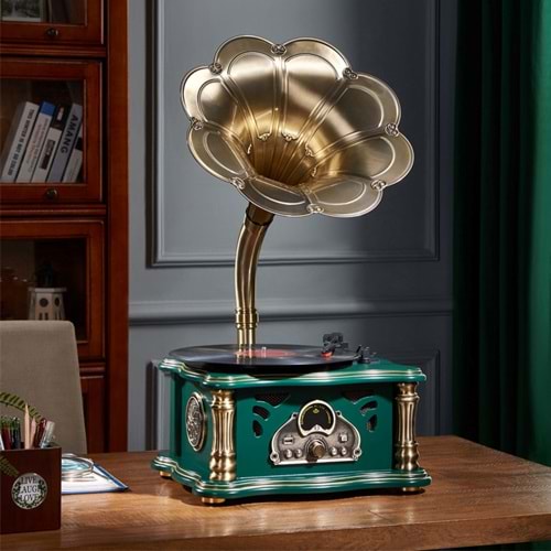Gramofon-GD-693 Yeşil