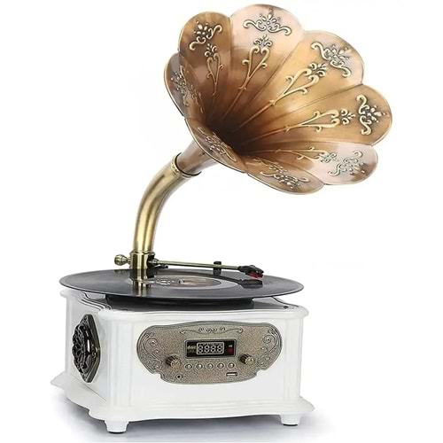 Gramofon-GD-693 Beyaz
