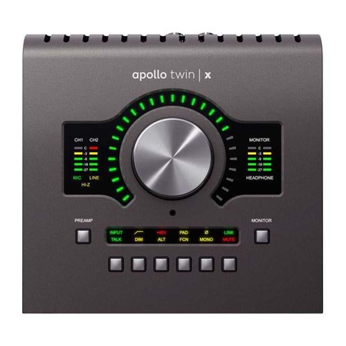 Universal Audio Apollo Twin X Quad Thunderbolt 3 Ses Kartı Heritage Edition Sürüm
