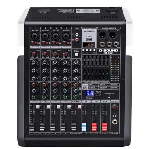 D-Sound Dm-600 6 Kanal Deck Mixer