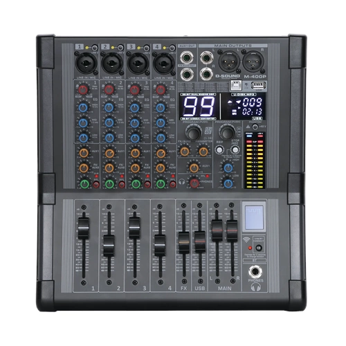 D-Sound M-400P-Pro 4 Kanal Power Mixer