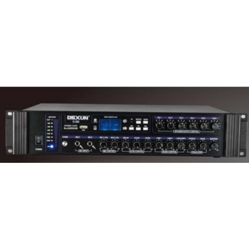 Dexun D-300 250W Mikser Amfi 6 bölgeli